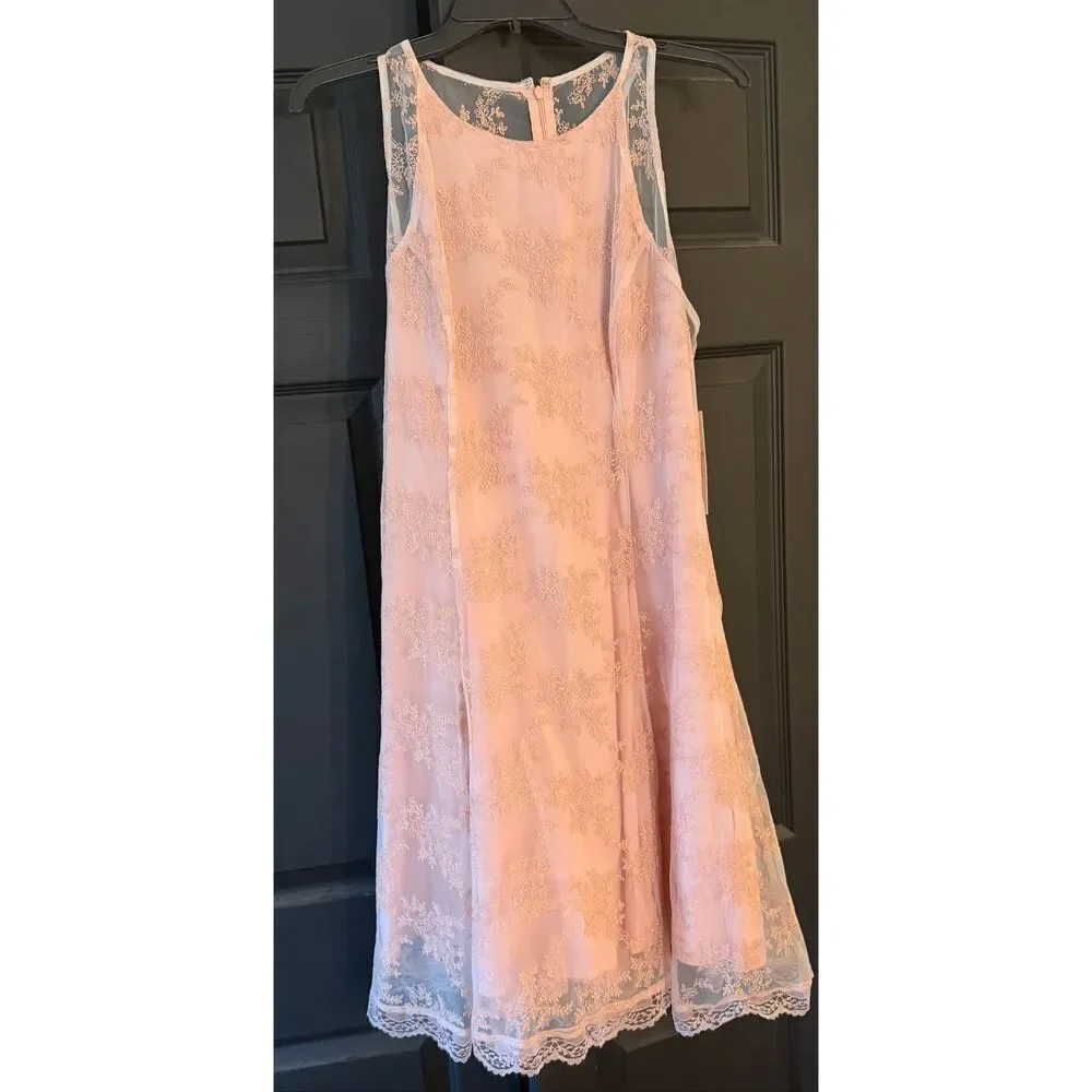 nanette Nanette Lepore Embroidered Mesh Dress Size 10